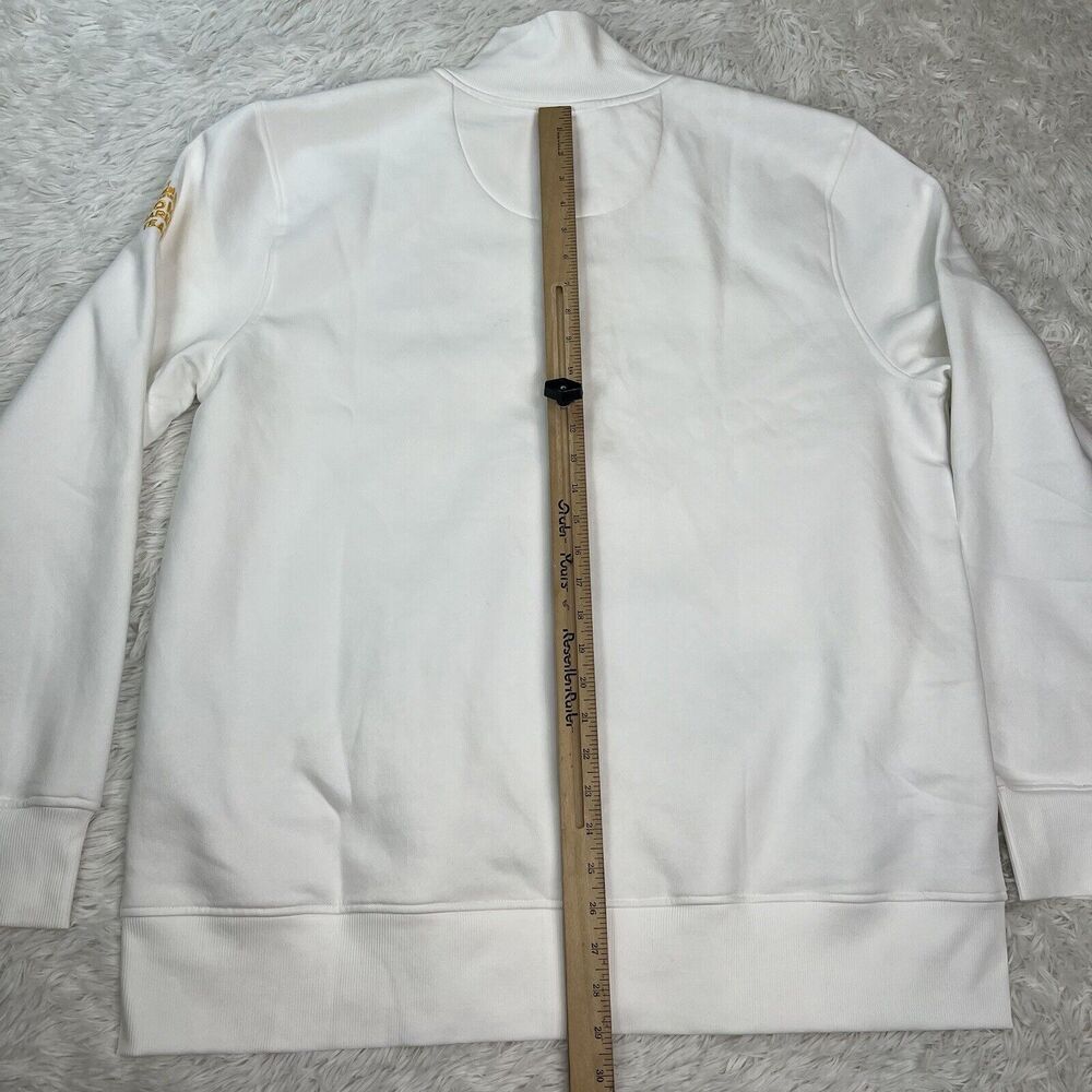 Golden Road Brewing Jacket White/Yellow Full Zip Long‎ Sleeve Size XL - Picture 12 of 12